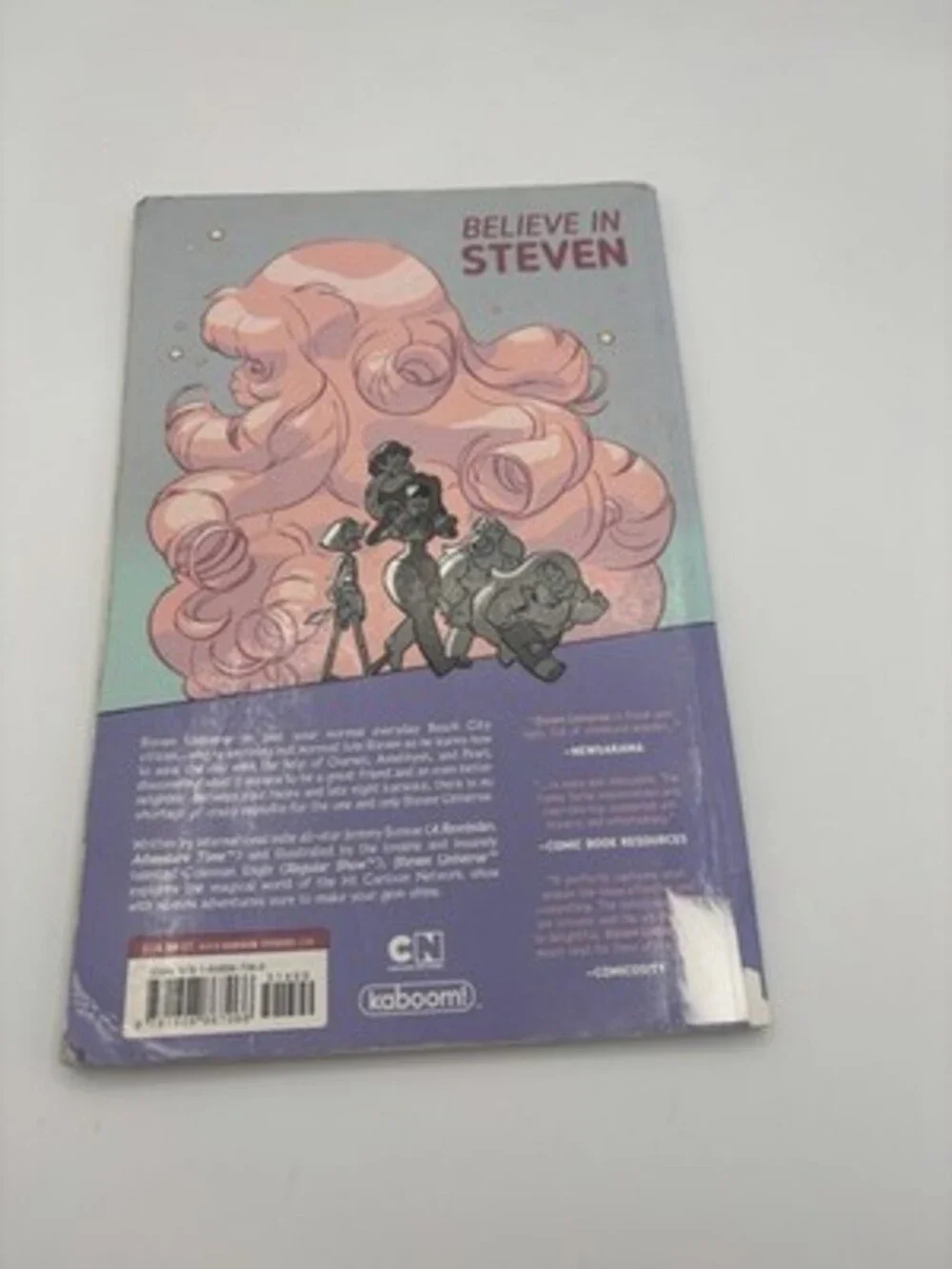 Steven Universe Volume One Trade Paperback Comic Book kaboom! Cartoon Network